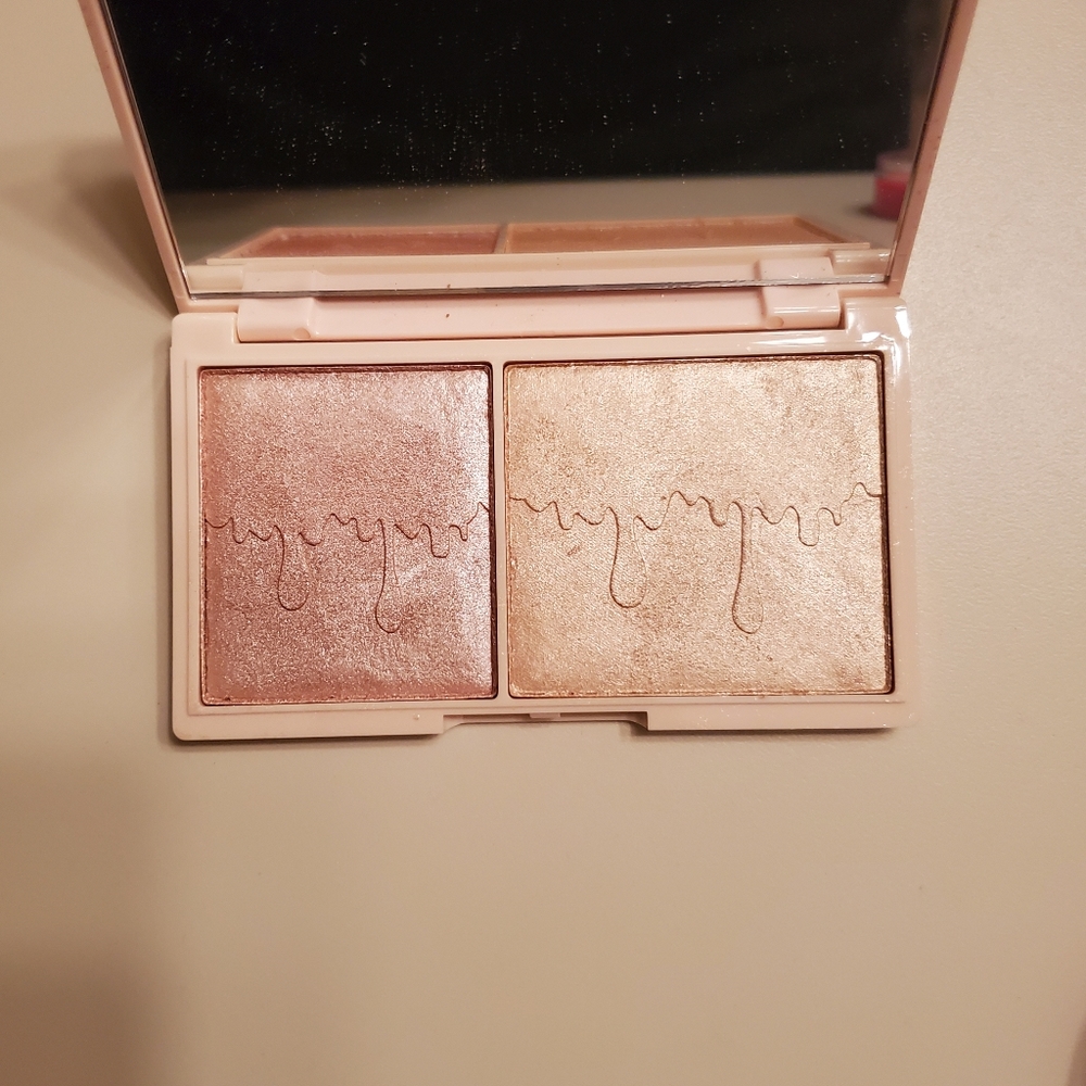 Revolution Rose gold Hightlight duo